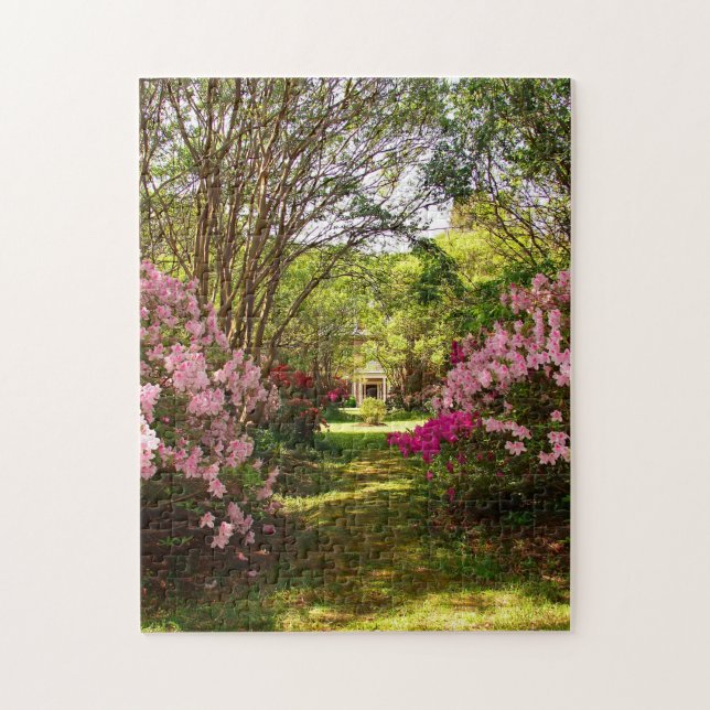 Azalea Garden Path Puzzle (Vertical)