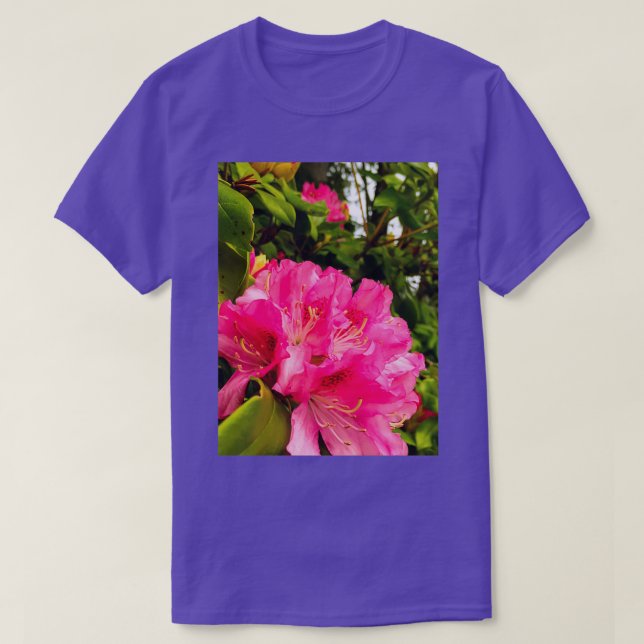 Azalea in Bloom T-Shirt (Design Front)