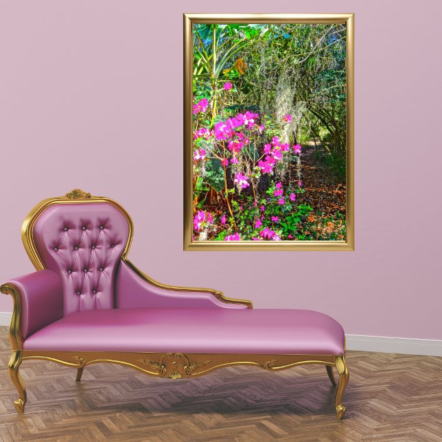 Azalea Path Bok Tower Gardens Lake Wales Florida Poster (Creator Uploaded)