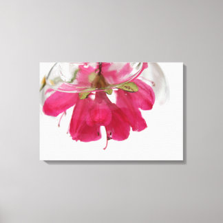 azalea under canvas print
