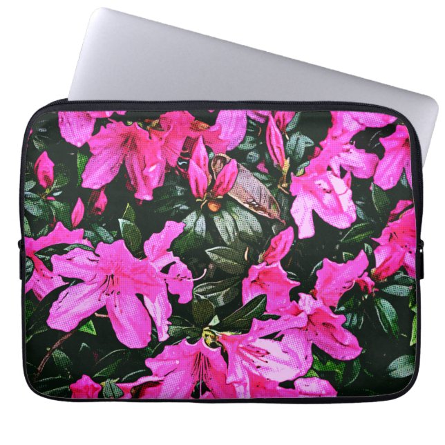 Azaleas 6082 laptop sleeve (Front)