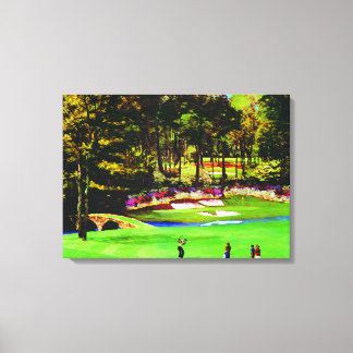 Azaleas On The 12th on Canvas Replica Print