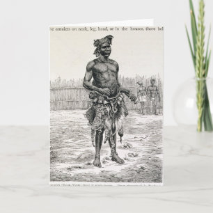 Azandeh  Binsa or Witch Doctor Card