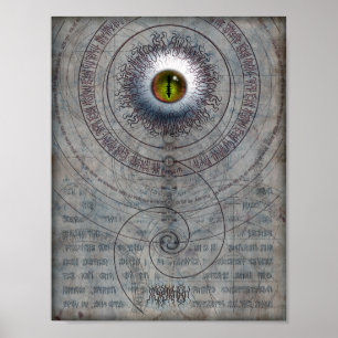 AZATHOTH 8.5x11 Poster