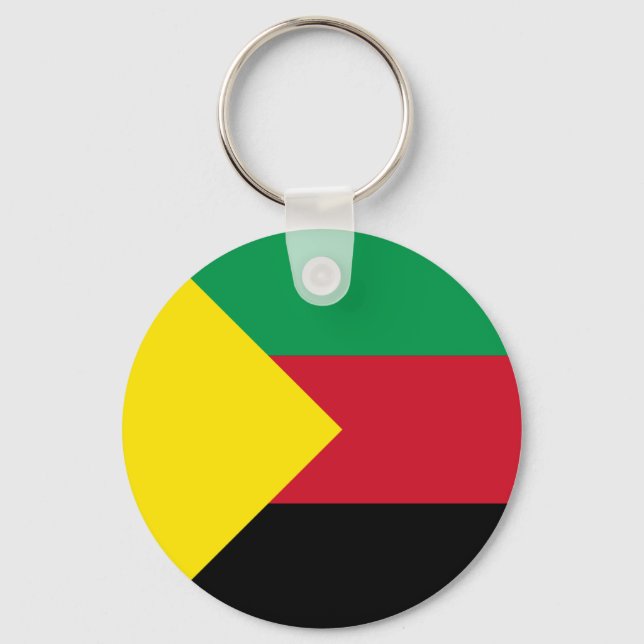 Azawad Flag Key Ring (Front)