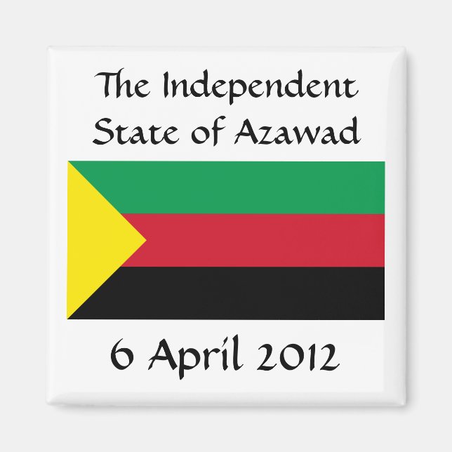Azawad Flag Magnet (Front)