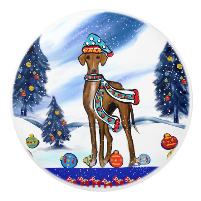 AZAWAKH  CERAMIC KNOB (Front)