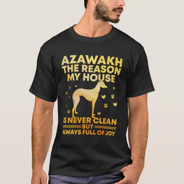 Azawakh Dog Owner Arabian Greyhound Tuareg Sloughi T-Shirt (Front)