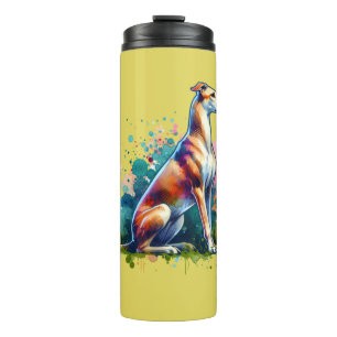 Azawakh Dog Thermal Tumbler