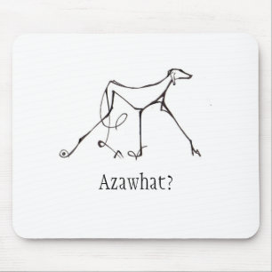 Azawakh Mousepad Design by David Moore