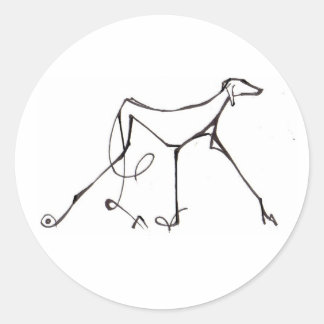 Azawakh Sticker by David Moore