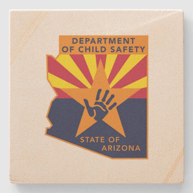 AZDCS stone coaster (Front)