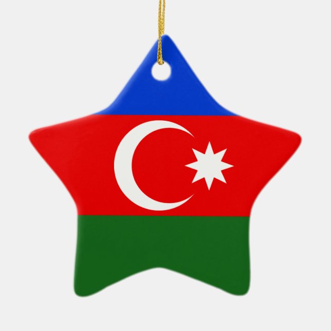 Azerbaijan Ceramic Tree Decoration (Front)