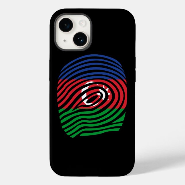 Azerbaijan DNA Case-Mate iPhone Case (Back)