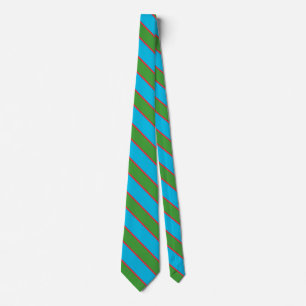 Azerbaijan Flag Elegant Patriotic Neck Tie
