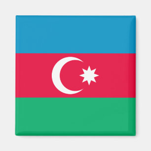 Azerbaijan Flag Magnet