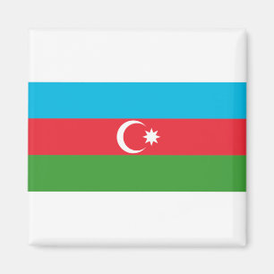 Azerbaijan Flag Magnet