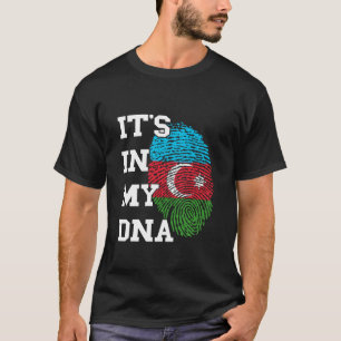 Azerbaijan It's In My DNA Thumb Print Azerbaijani  T-Shirt