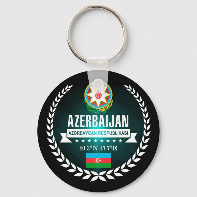 Azerbaijan Key Ring (Front)