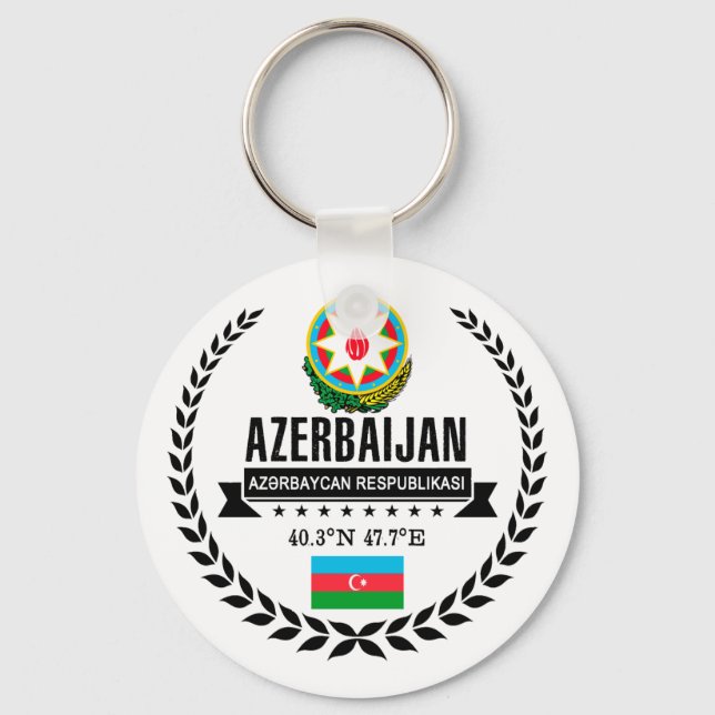 Azerbaijan Key Ring (Front)