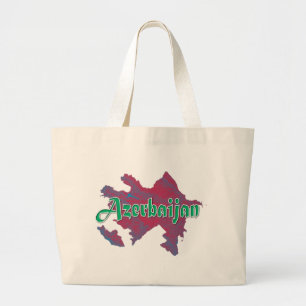 Azerbaijan Large Tote Bag