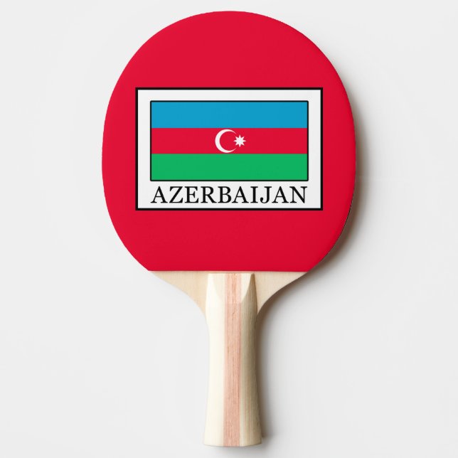 Azerbaijan Ping Pong Paddle (Front)