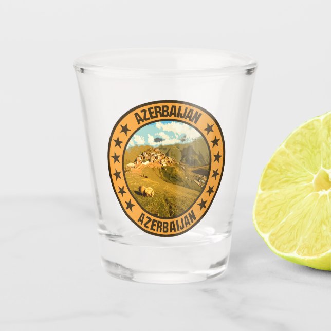 Azerbaijan                                         shot glass (Front)