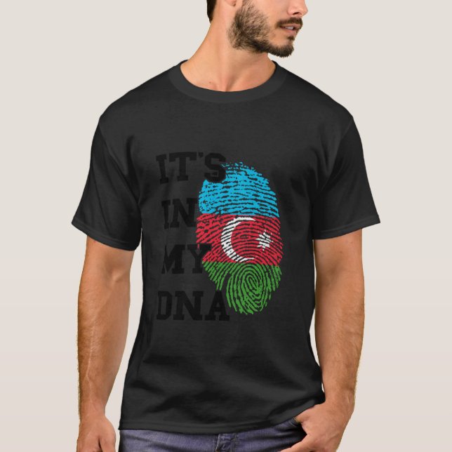 Azerbaijan Sunflower Azerbaijani Roots Azerbaijani T-Shirt (Front)