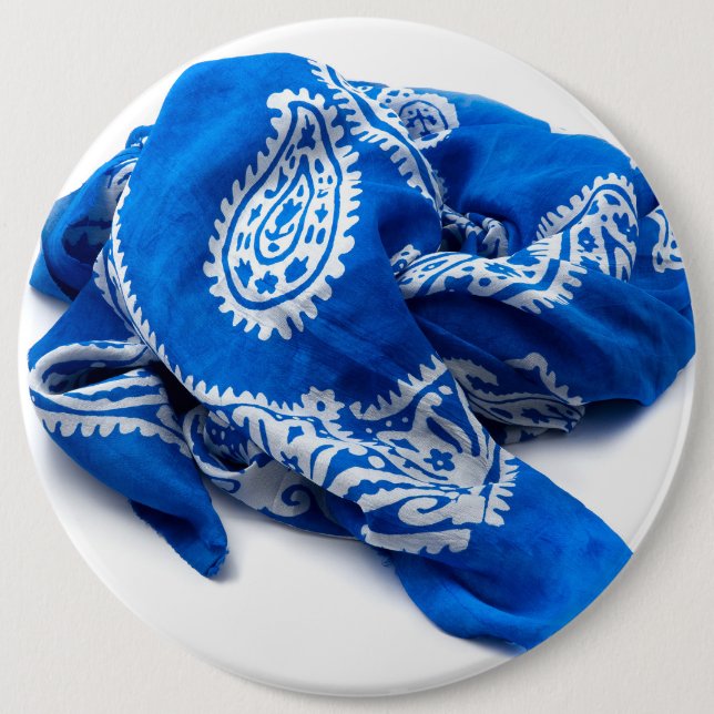 Azerbaijani Kelaghayi 6 Cm Round Badge (Front)