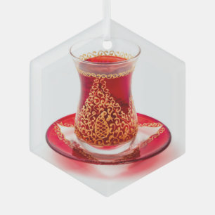 Azerbaijani tea glass tree decoration