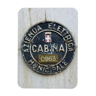 Azienda Electrica Municipale Cabina -Milano, Italy Magnet
