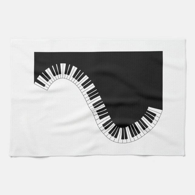 Aziza Keyboard Instruments Tea Towel (Horizontal)