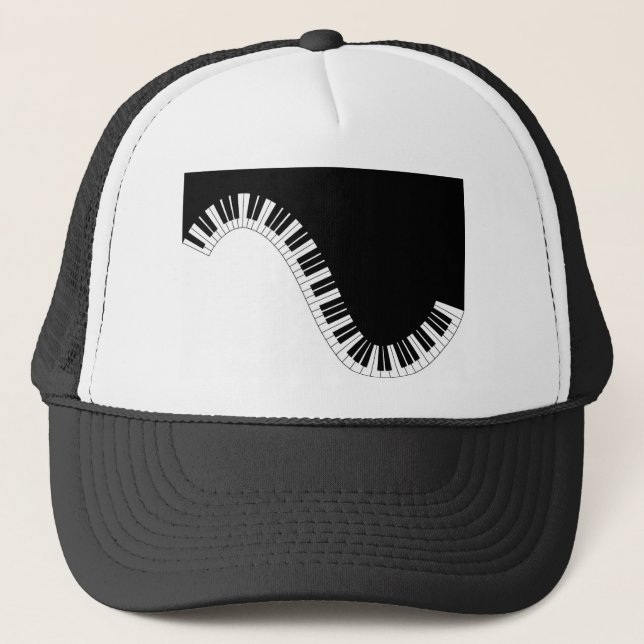 Aziza Keyboard Instruments Trucker Hat (Front)