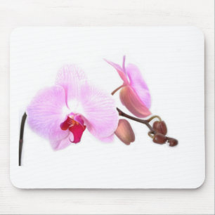 Aziza Orchid Blossoms Mouse Mat