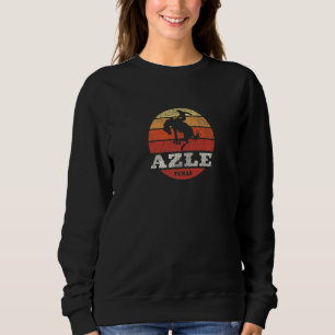 Azle TX Vintage Country Western Retro Sweatshirt