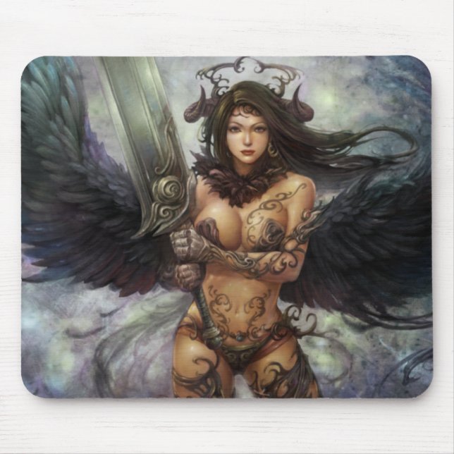 Azmodeus Dark Angel "Sunilda", Mouse Pad (Front)