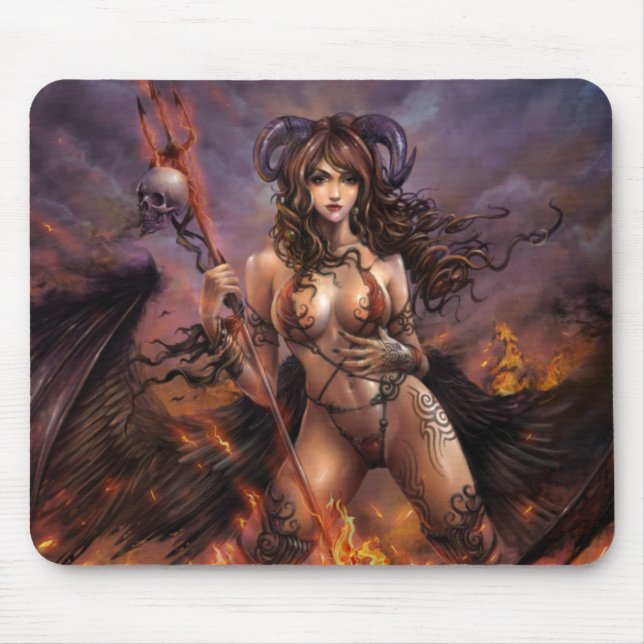 Azmodeus Dark Angels "Charon", Mouse Pad (Front)