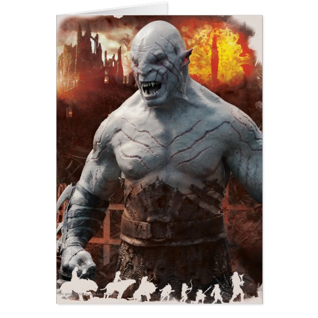 Azog & Orcs Silhouette Graphic (Front)