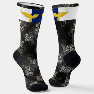 Azorean biker designs socks