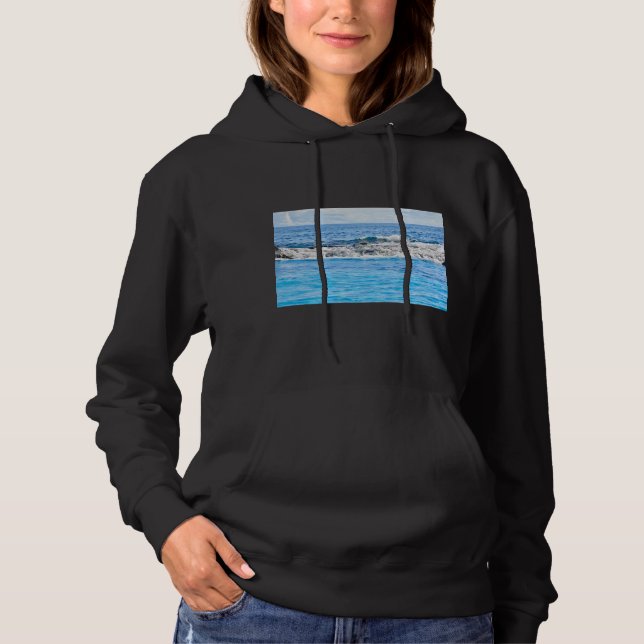 Azores Atlantic Ocean Portugal Hoodie (Front)