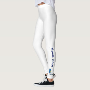 Azores Azorean Flag Personalised Leggings