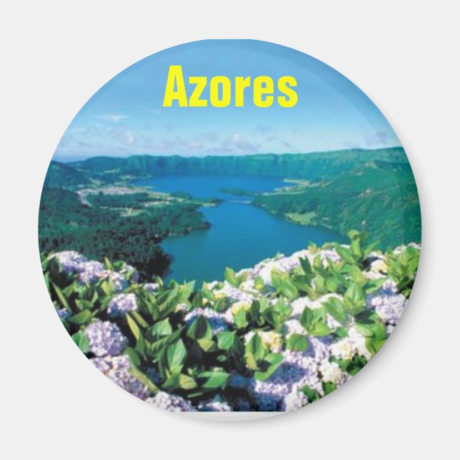 azores (azores) azores magnet azores fridge magnet (Front)