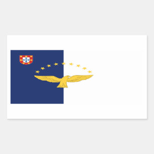 Azores Custom Azores Flag Sticker