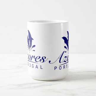 Azores dolphins coffee mug