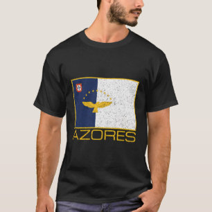 Azores Flag Macaronesia Azorean Pride T-Shirt