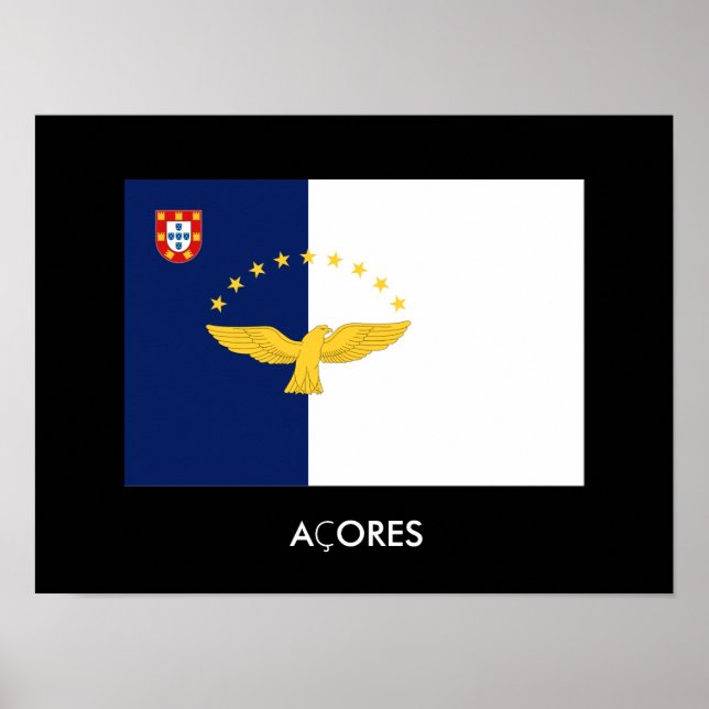 Azores Flag Poster (Front)