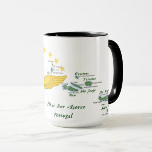Azores folk art  mug