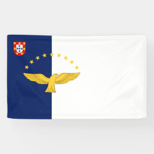 Azores islands flag Banner