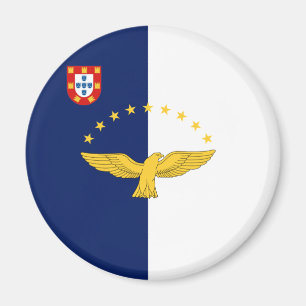 Azores islands flag Magnet