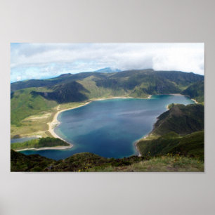 Azores Islands  Lagoa do Fogo Poster